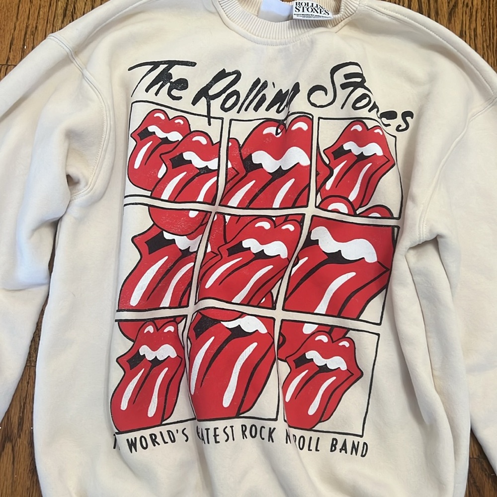 Zara Rolling Stones Sweater - Picture 2 of 4